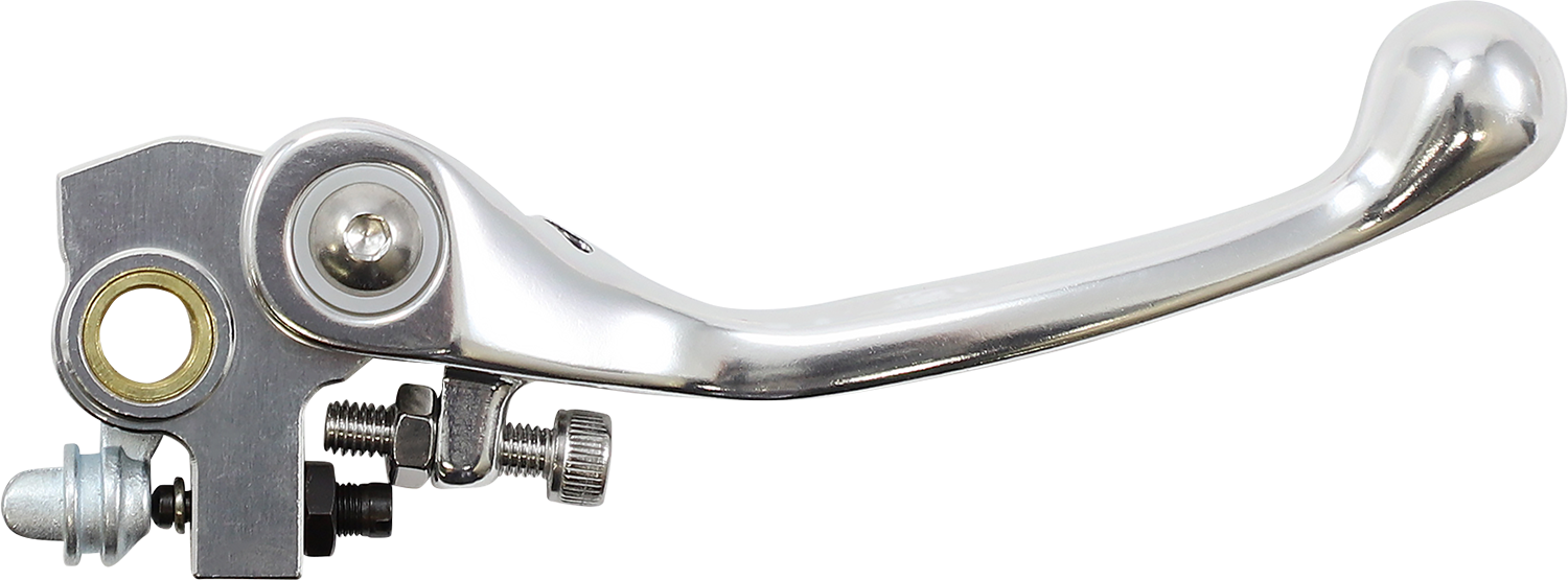 MOOSE OFFROAD Flex FG Forged 6061-T6 Brake Lever - Silver H07-1909BS