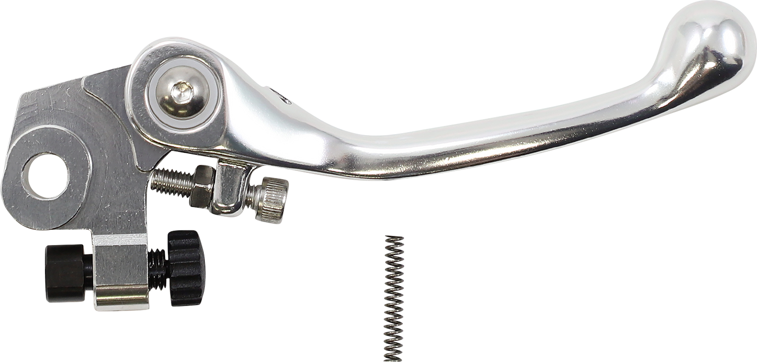MOOSE OFFROAD Flex FG Forged 6061-T6 Brake Lever - Silver H07-5942 BS