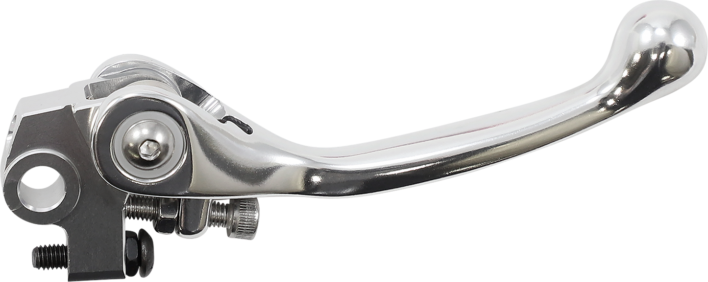 MOOSE OFFROAD Flex FG Forged 6061-T6 Brake Lever - Silver H07-5930 BS