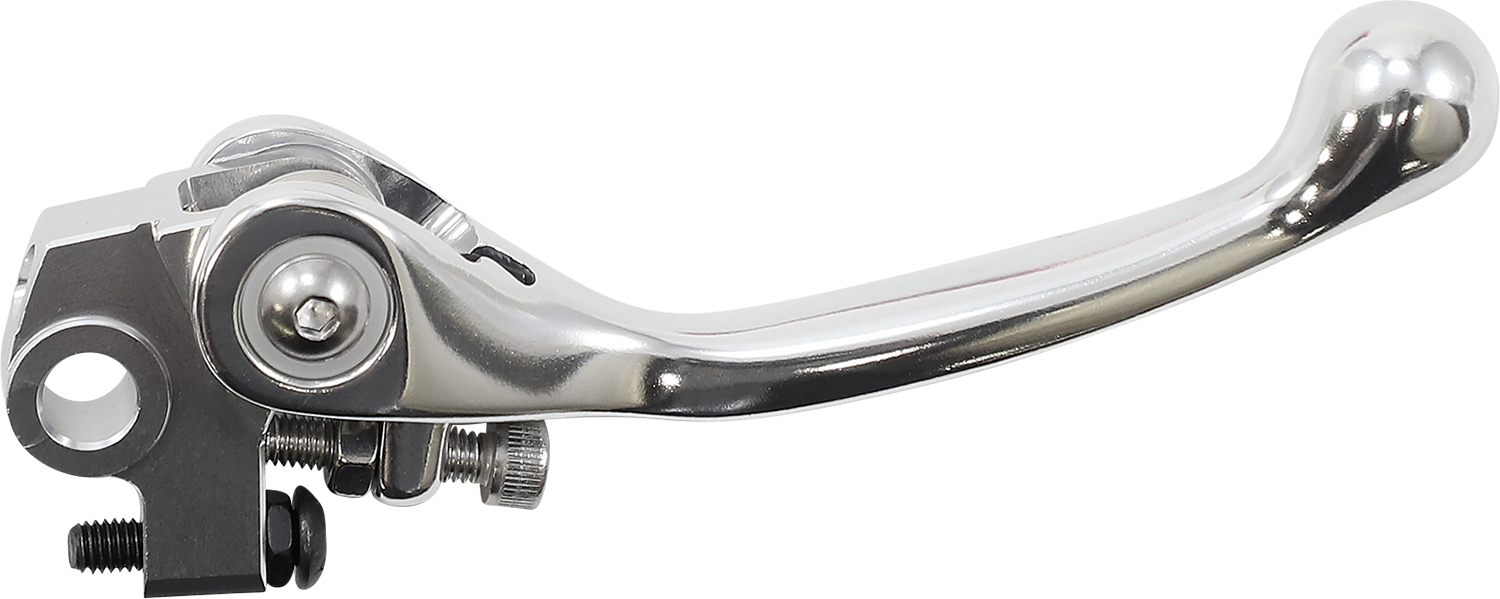 MOOSE OFFROAD Flex FG Forged 6061-T6 Brake Lever - Silver H07-5930 BS