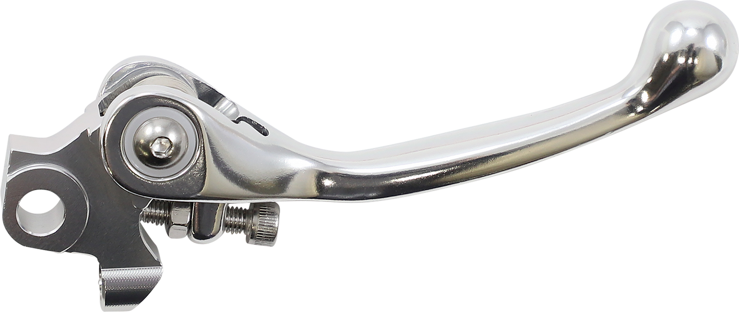 MOOSE OFFROAD Flex FG Forged 6061-T6 Brake Lever - Silver H07-4912BS