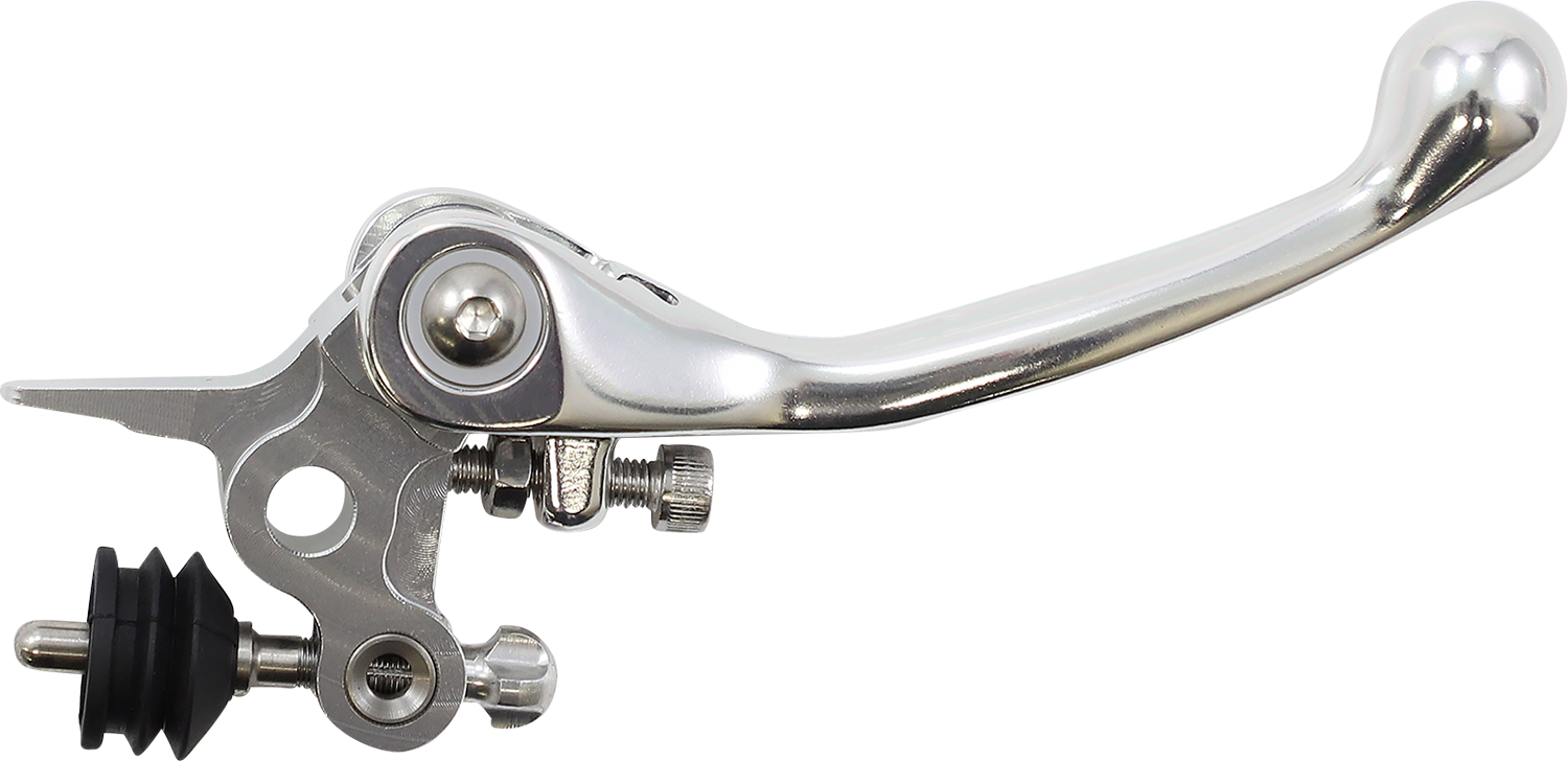 MOOSE OFFROAD Flex FG Forged 6061-T6 Brake Lever - Silver H07-5937 BS