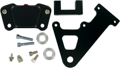 GMA ENGINEERING BY BDL Rear Caliper - 86-99 FLT - Smooth Black GMA-103FLTSB