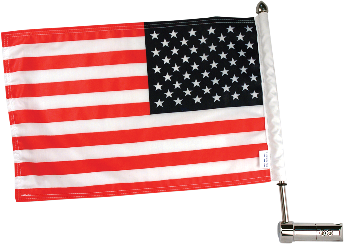 PRO PAD Rack Flag Mount - With 10" X 15" Flag - Air Wing® RFM-RDVM15