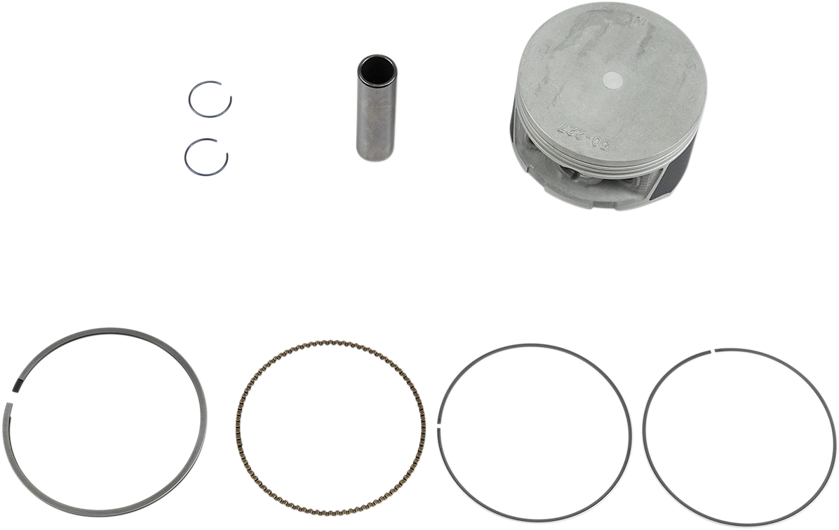 WSM Piston Kit - 91.50 mm - Honda 50-227-09K