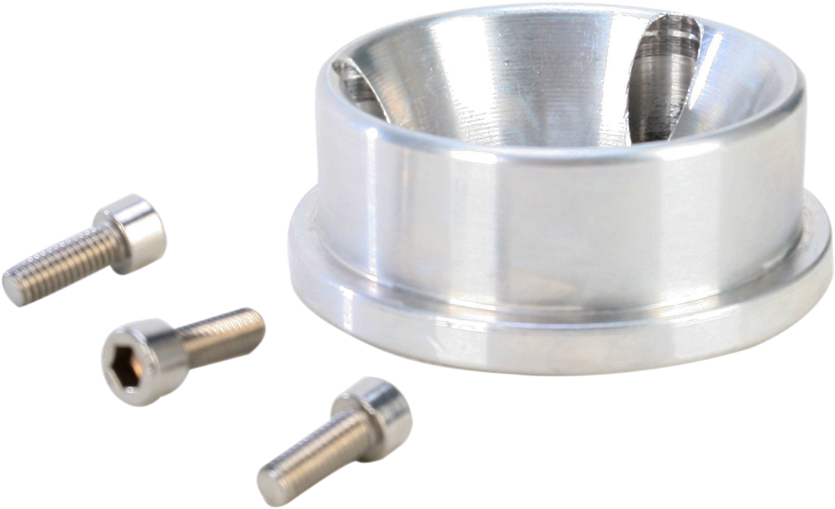 WSM Carburetor Adapter - Silver - 38 mm 006-660