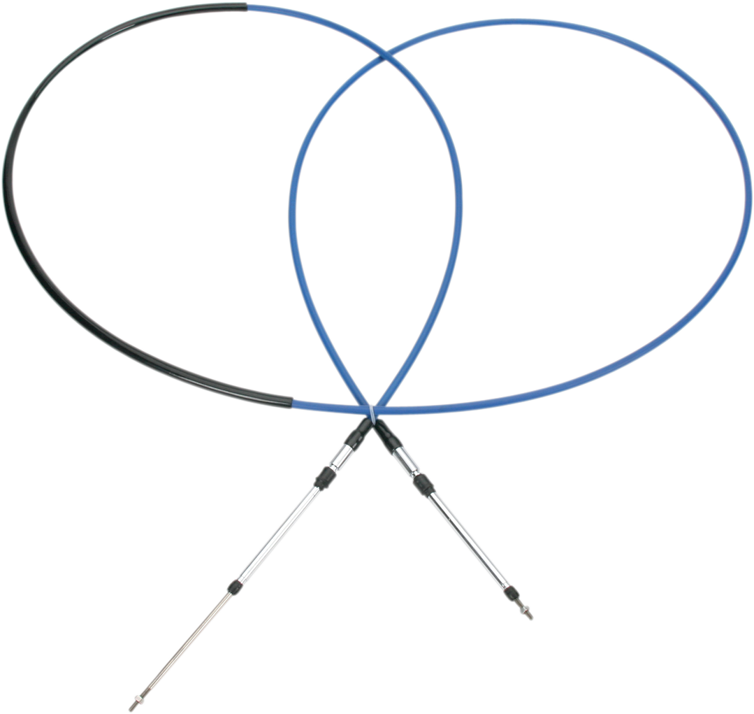 WSM Steering Cable - Kawasaki JS 750 002-041