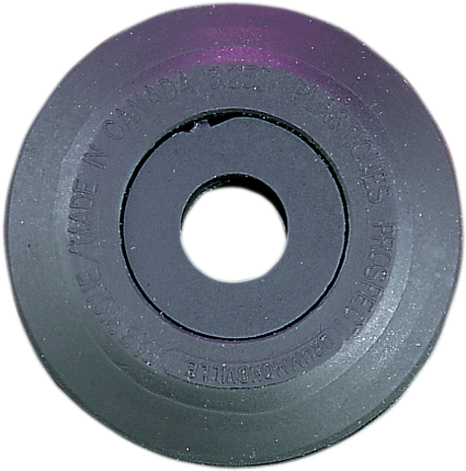 PARTS UNLIMITED Idler Wheel with 6205-2RS Bearing/Bushing - Black - 3.25" OD x 0.625" ID R3250A-2 001E