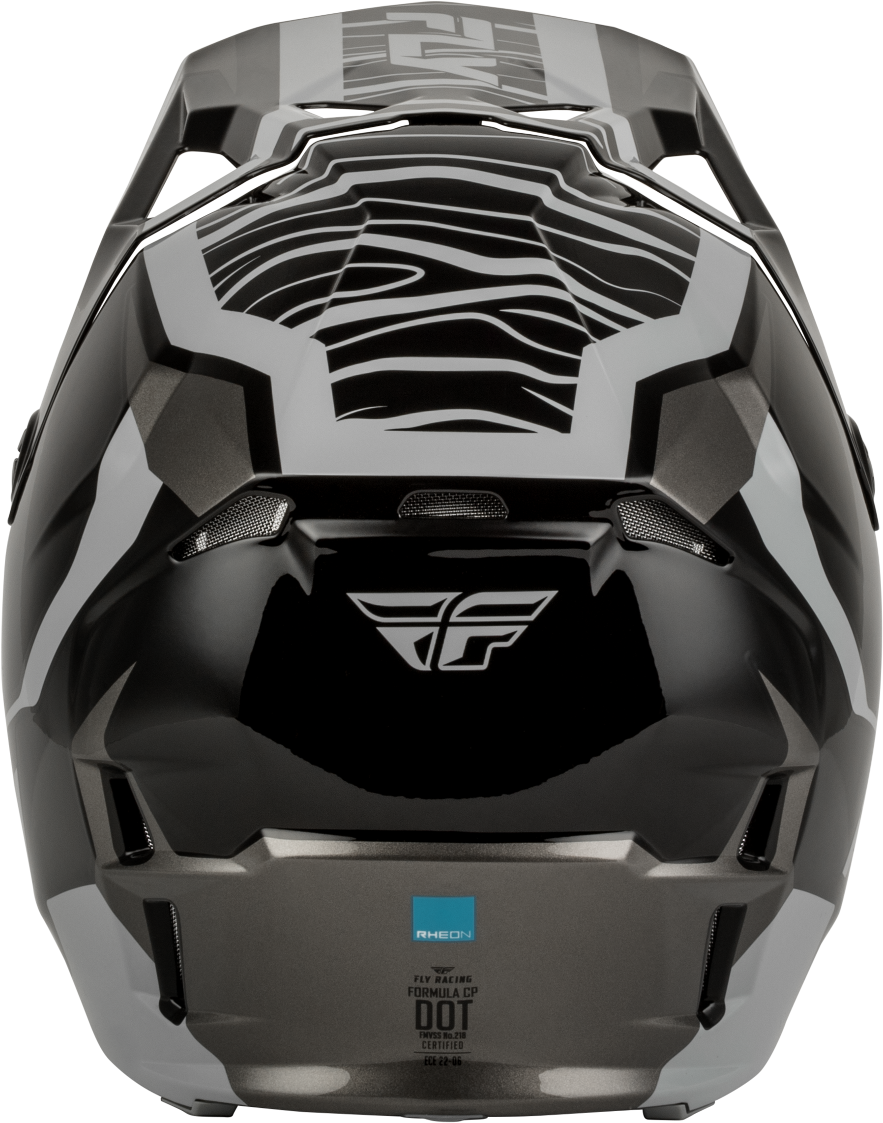 Youth Formula Cp Charge Helmet Black/Grey/Light Grey Yl