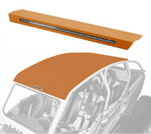 Asylum Rear Wing W/ Lightbar Orange Rust Metallic