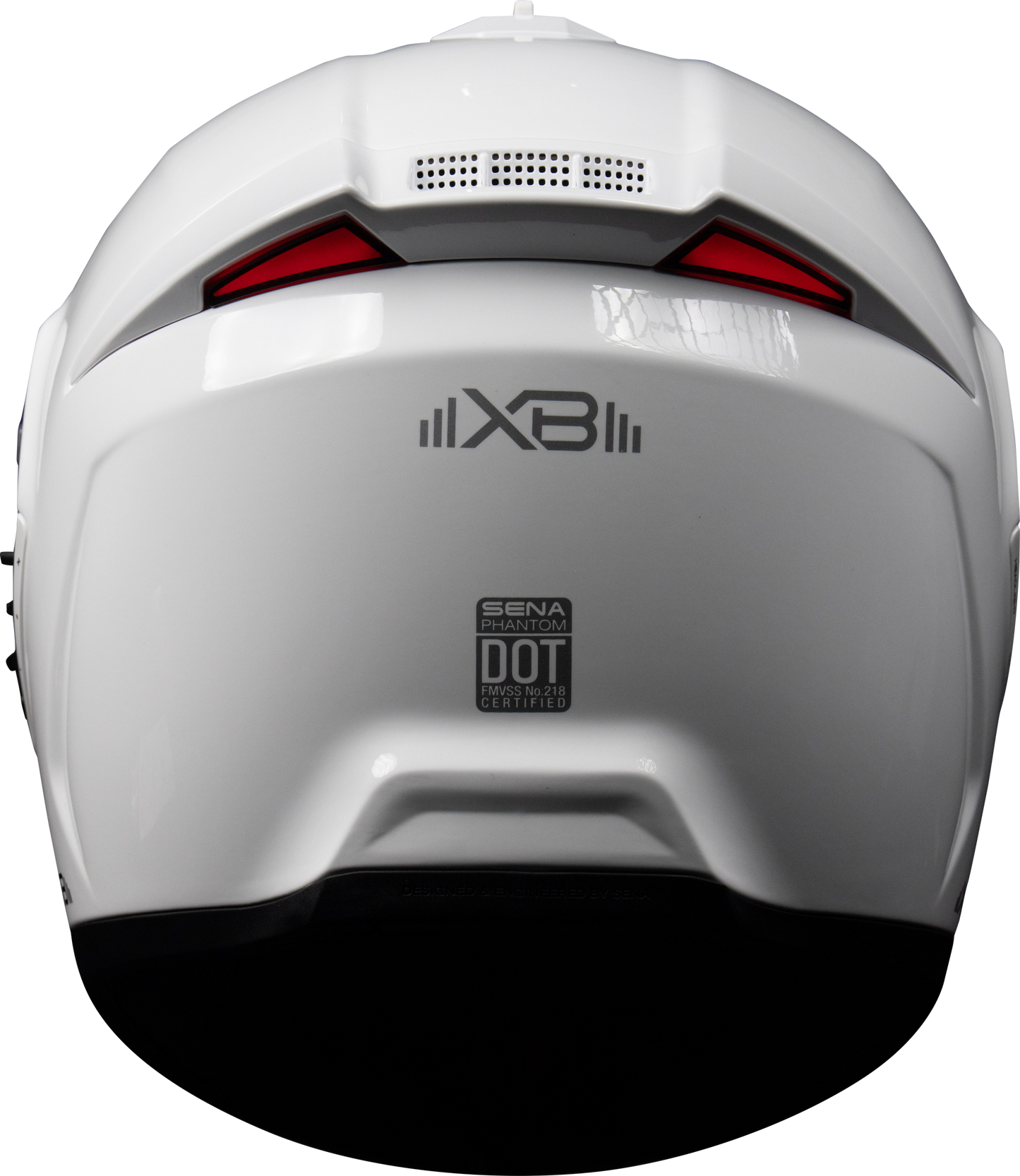 Phantom Xb Smart Ff Helmet White Md