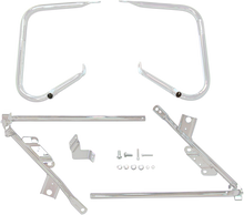 DRAG SPECIALTIES Saddlebag Support Brackets - Chrome - FL' 09-'13 21058