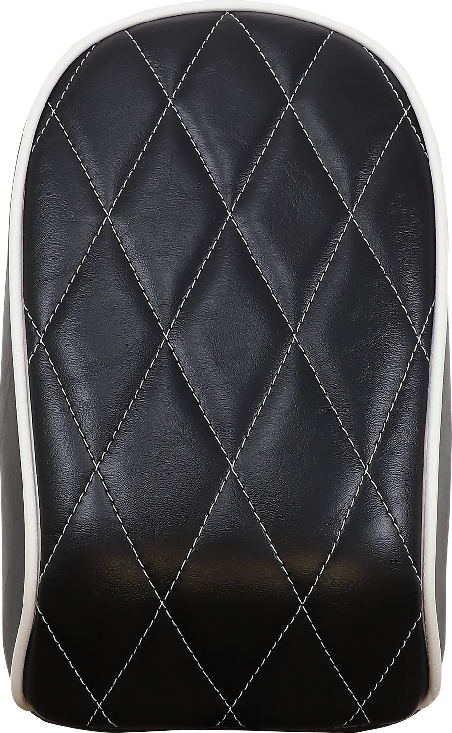 LE PERA Bare Bones Pillion Pad - White Diamond - Black - FL/FX '18-'23 LYR-007PDMWTP