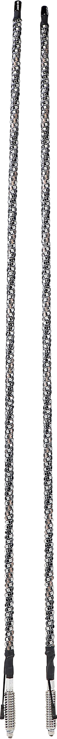 WHIPITLIGHTRODS 5' Light Rod Whip - Pair - Black SB-RGBR-152