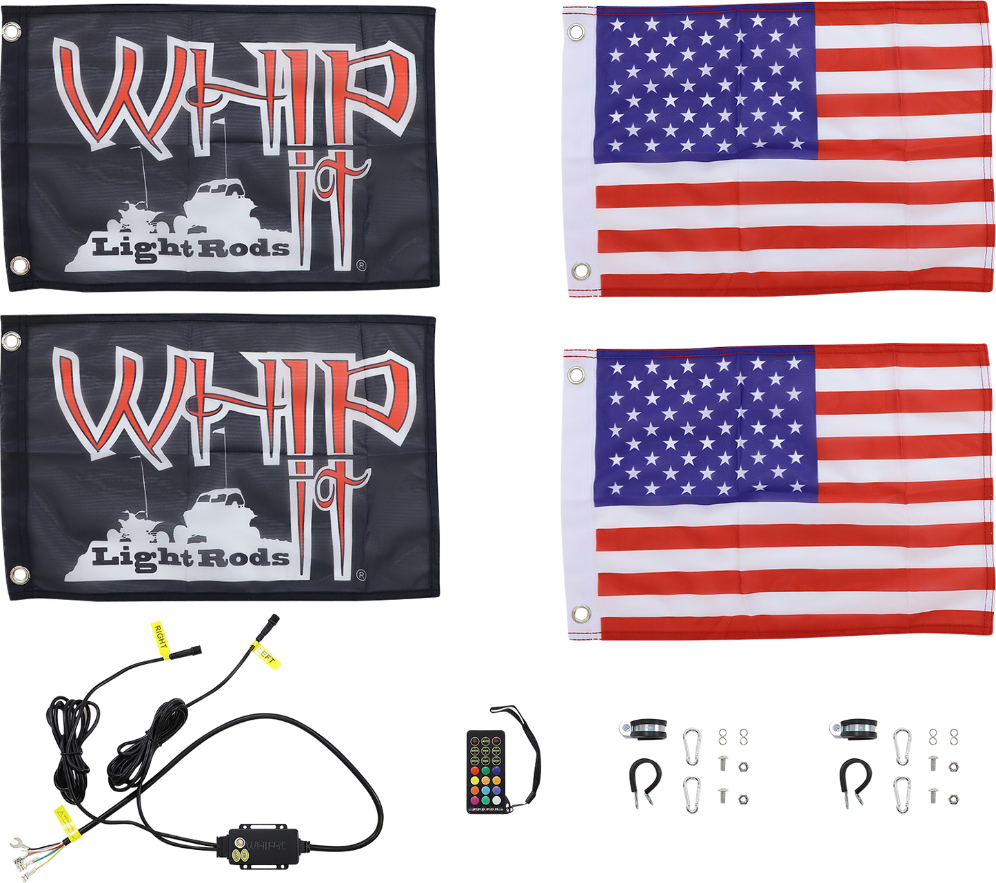 WHIPITLIGHTRODS 6' Light Rod Whip - Chase - Quick Disconnect QD-CHSBTR-162