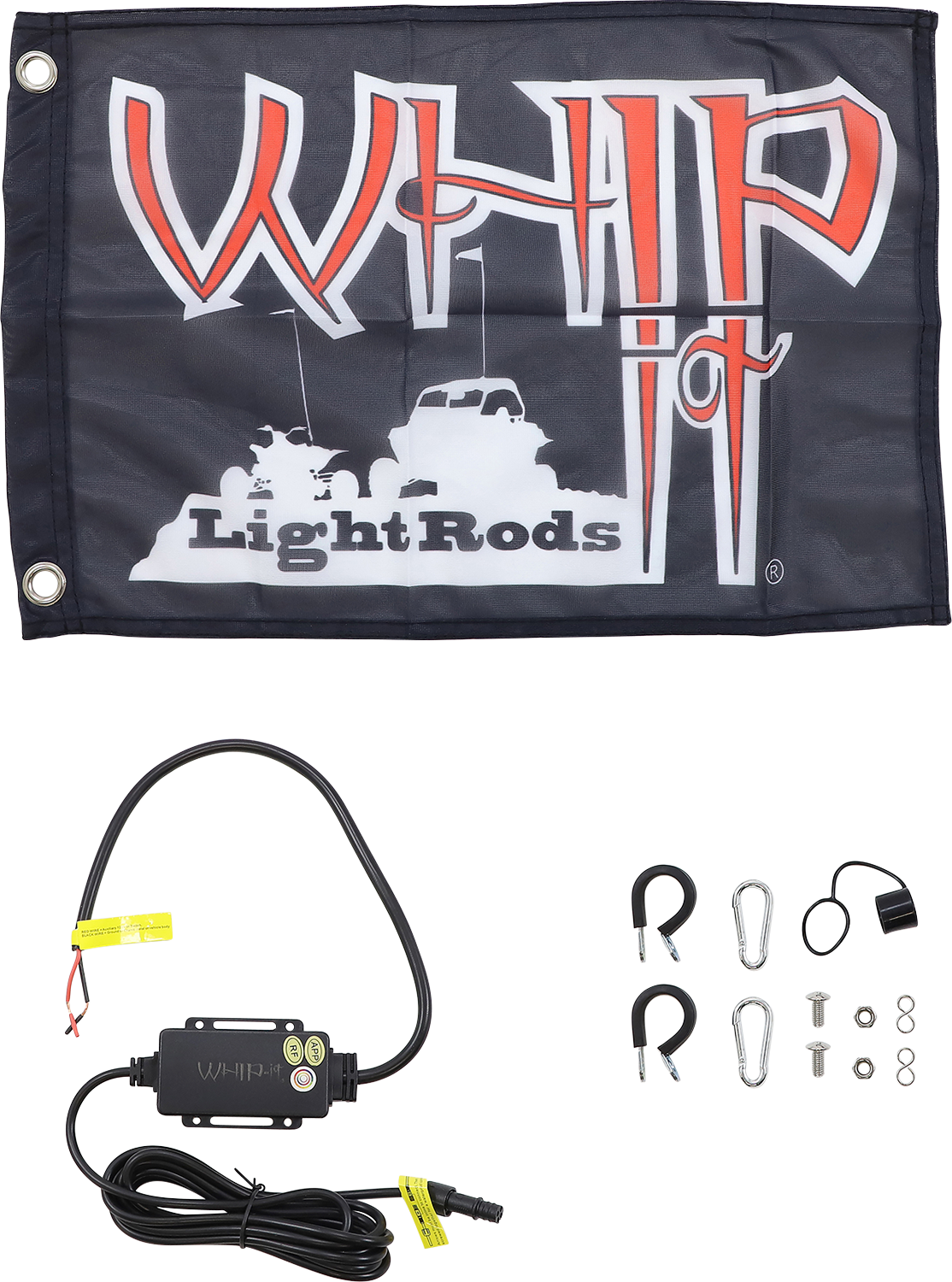 WHIPITLIGHTRODS 5' Light Rod Whip - Chase - Black SB-CHSBTR-151
