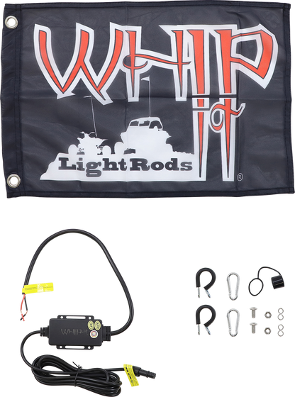 WHIPITLIGHTRODS 5' Light Rod Whip - Chase - Black SB-CHSBTR-151