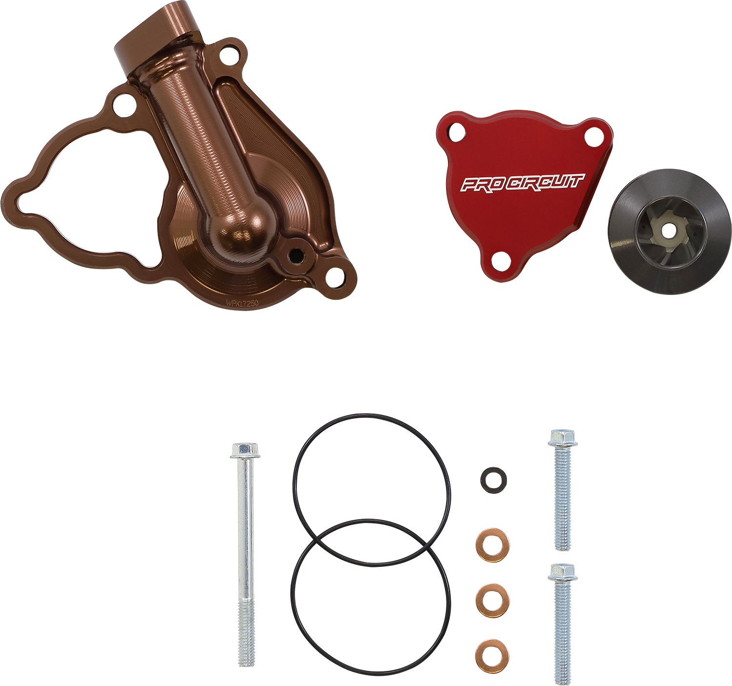 PRO CIRCUIT Water Pump Cover with Impeller - Kawasaki WPK21250