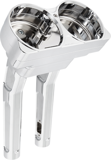 ARLEN NESS Method Kickback Handlebar Riser - 10" - Chrome 520-033