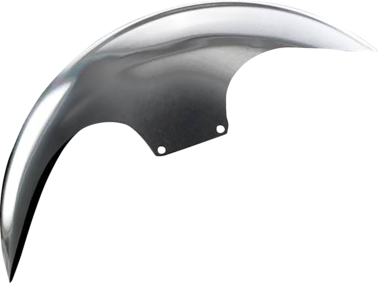 PAUL YAFFE BAGGER NATION Cafe Front Fender - 21" - Chrome Adaptors PYO:CAFE-21-14L-C