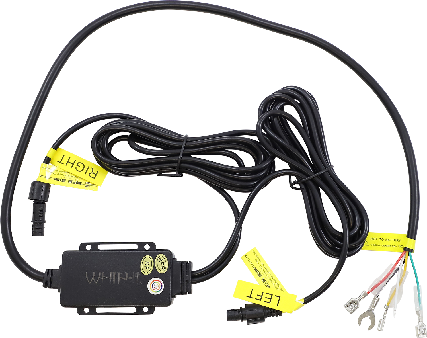 WHIPITLIGHTRODS Light Rod Harness - Bluetooth and Remote - Pair 48-800