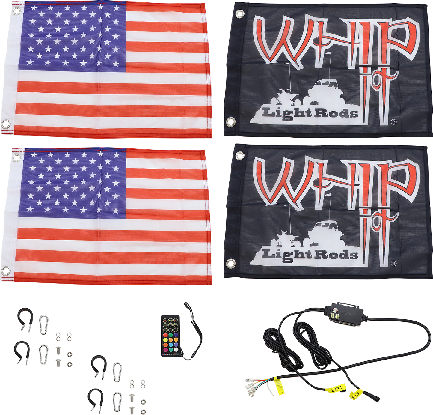 WHIPITLIGHTRODS 3' Light Rod - Magnetic Base MAG-CHSBTR-132