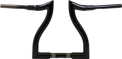 LA CHOPPERS Hammerhead Handlebar - 12" - Black LA-7326-12B