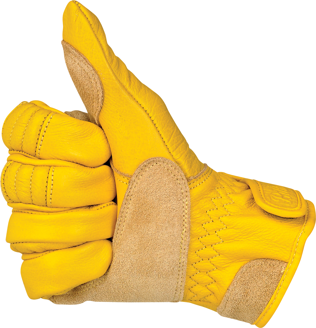 BILTWELL Work 2.0 Gloves - Gold - Large 1510-0707-004