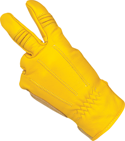 BILTWELL Work 2.0 Gloves - Gold - Large 1510-0707-004
