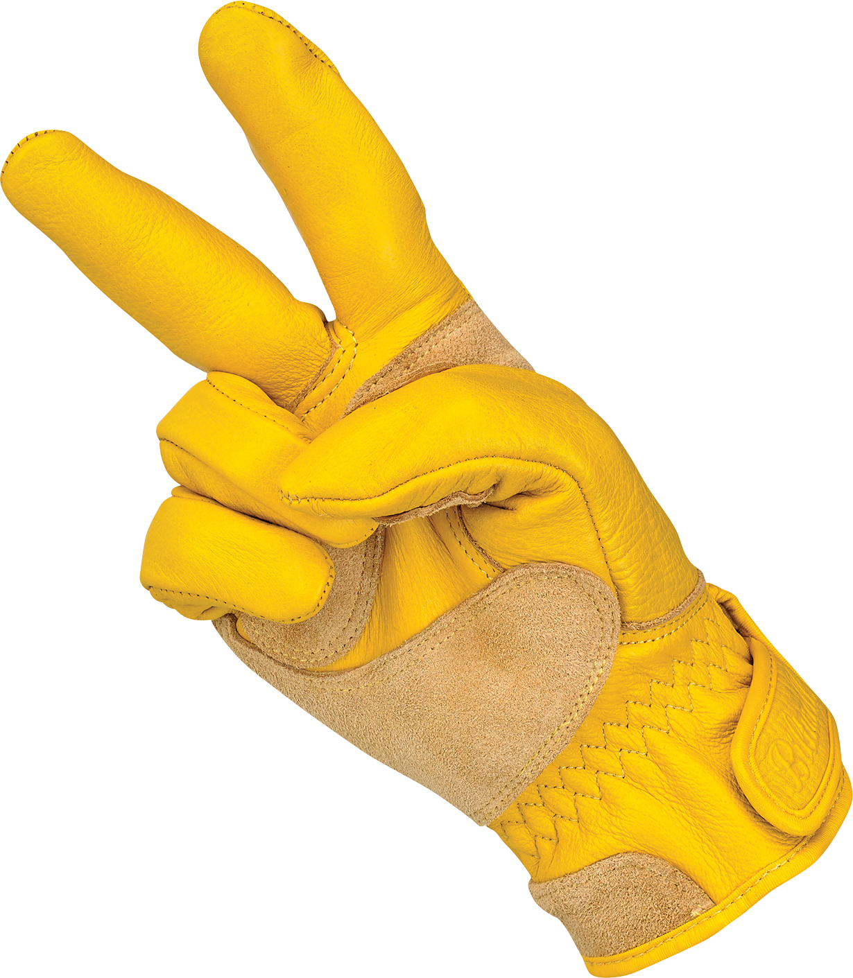 BILTWELL Work 2.0 Gloves - Gold - Small 1510-0707-002