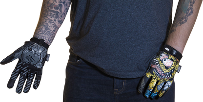 LETHAL THREAT Grease Monster Gloves - Black - Medium GL15022M