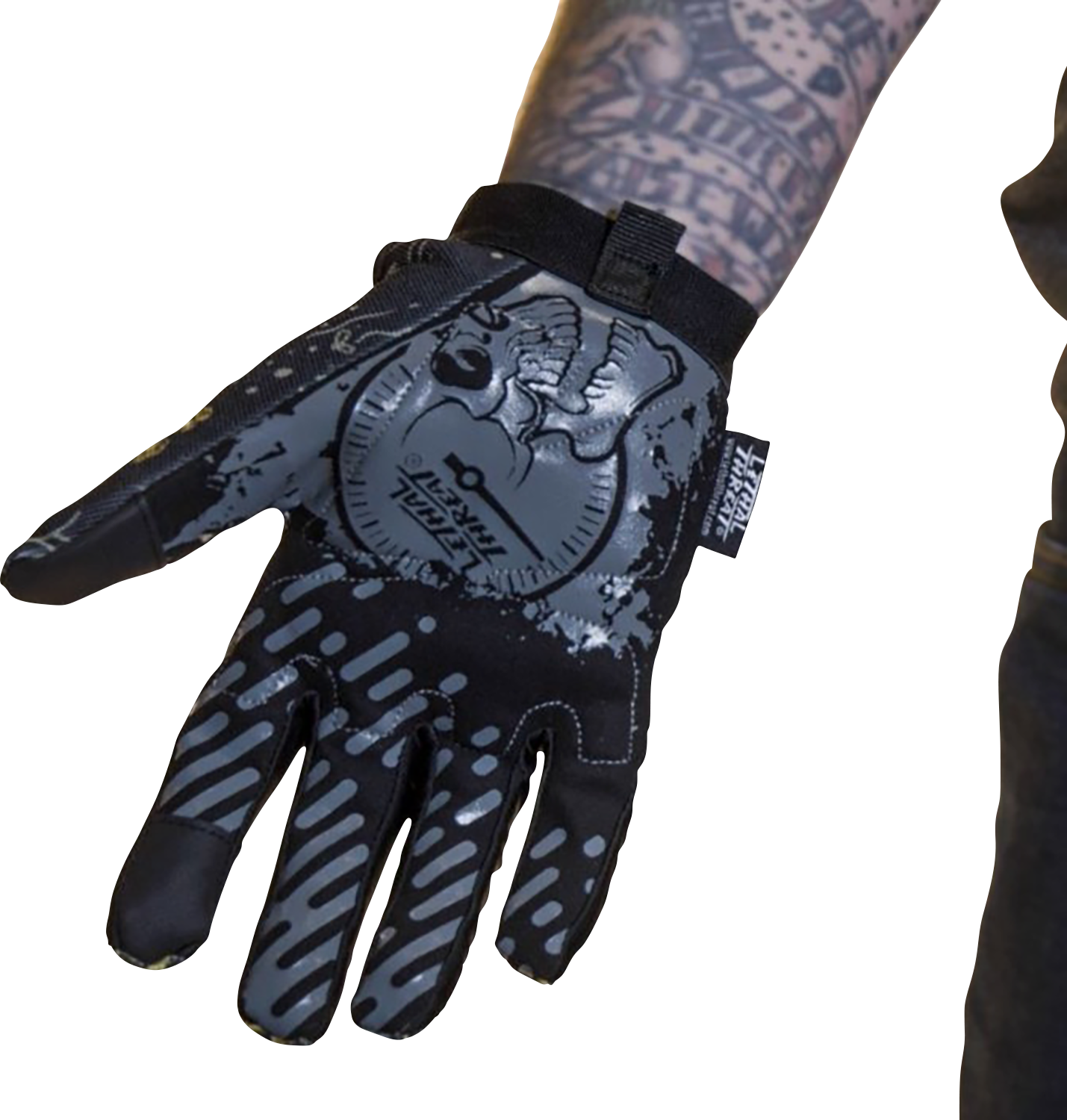 LETHAL THREAT Grease Monster Gloves - Black - Medium GL15022M
