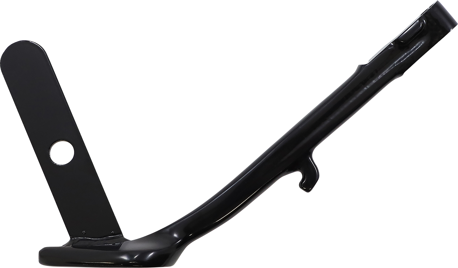 DRAG SPECIALTIES Kickstand - Gloss Black - Stock Length C32-0480GB