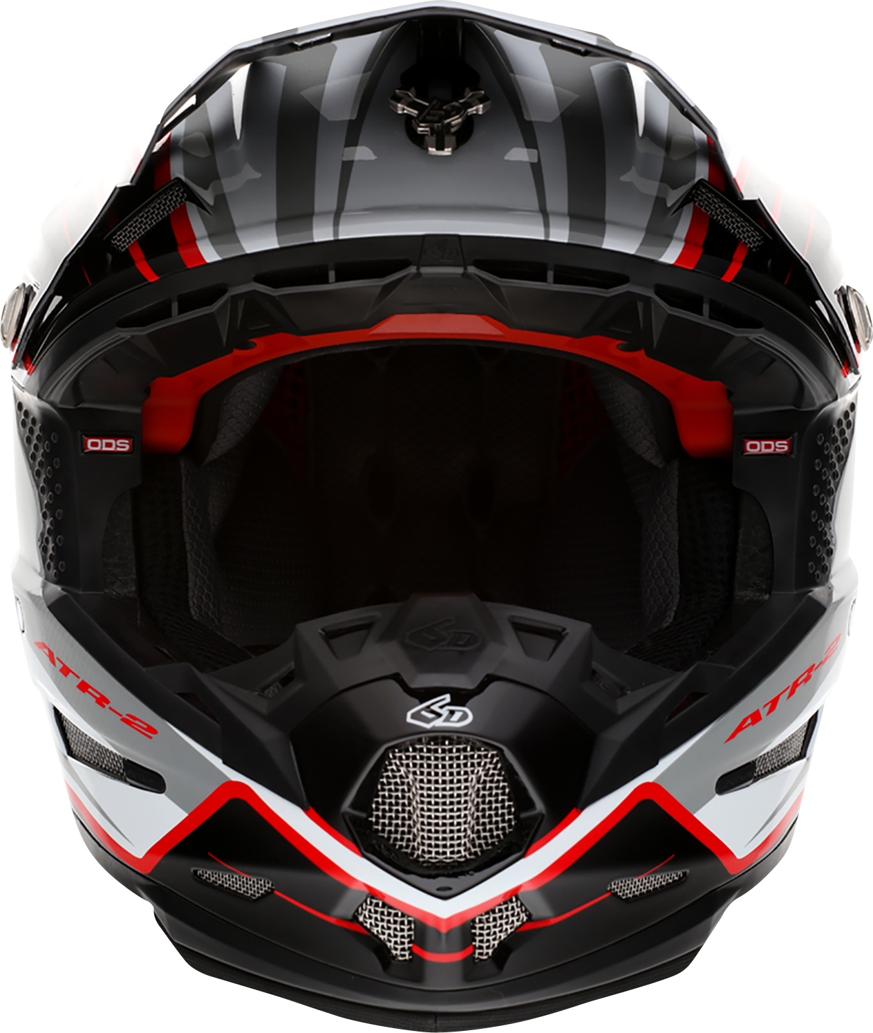 6D HELMETS ATR-2 Helmet - Phase - White/Red - XS 12-2834