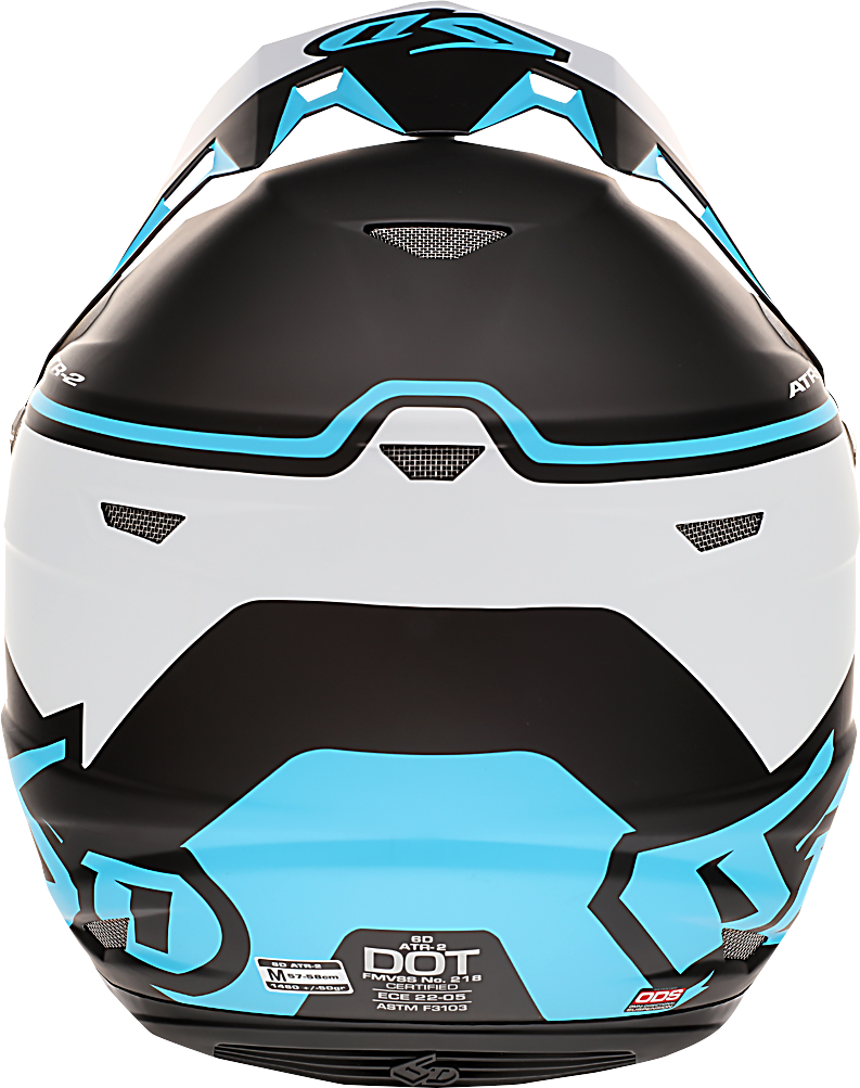6D HELMETS ATR-2 Helmet - Drive - Cyan - Small 12-2725