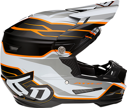 6D HELMETS ATR-2 Helmet - Phase - White/Orange - Small 12-2825