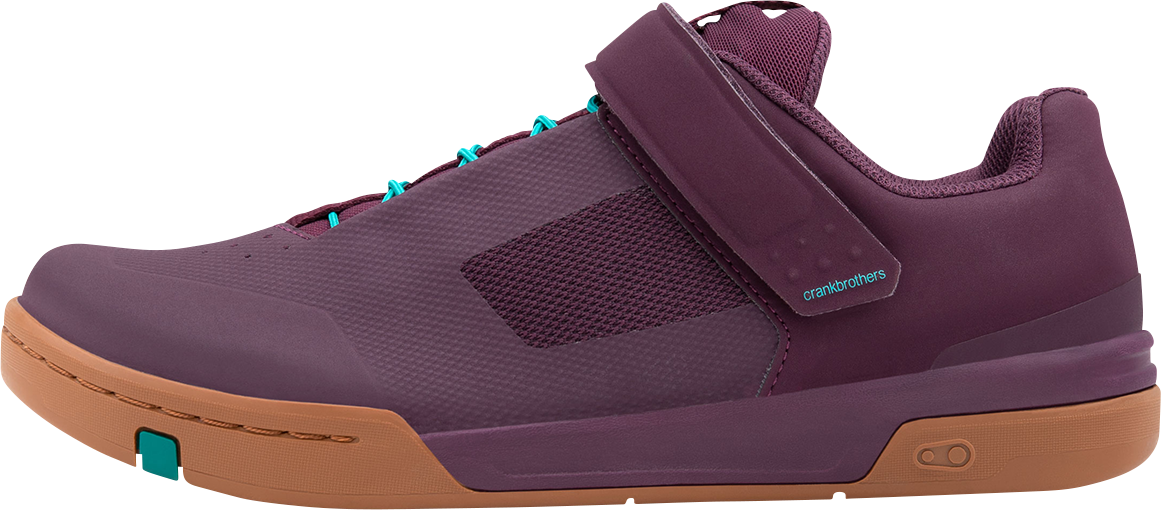 CRANKBROTHERS Stamp Speed Lace Flat Shoes - Purple/Gum - US 11.5 STS29546A115