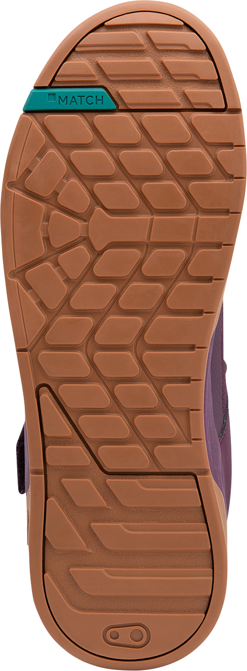 CRANKBROTHERS Stamp Speed Lace Flat Shoes - Purple/Gum - US 12 STS29546A120