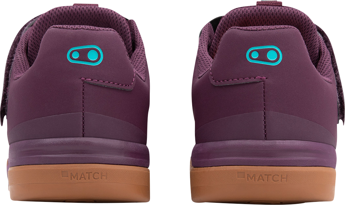 CRANKBROTHERS Stamp Speed Lace Flat Shoes - Purple/Gum - US 9 STS29546A090