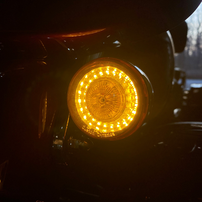 CUSTOM DYNAMICS Turn Signal - Amber Lens PB-AA-57-A