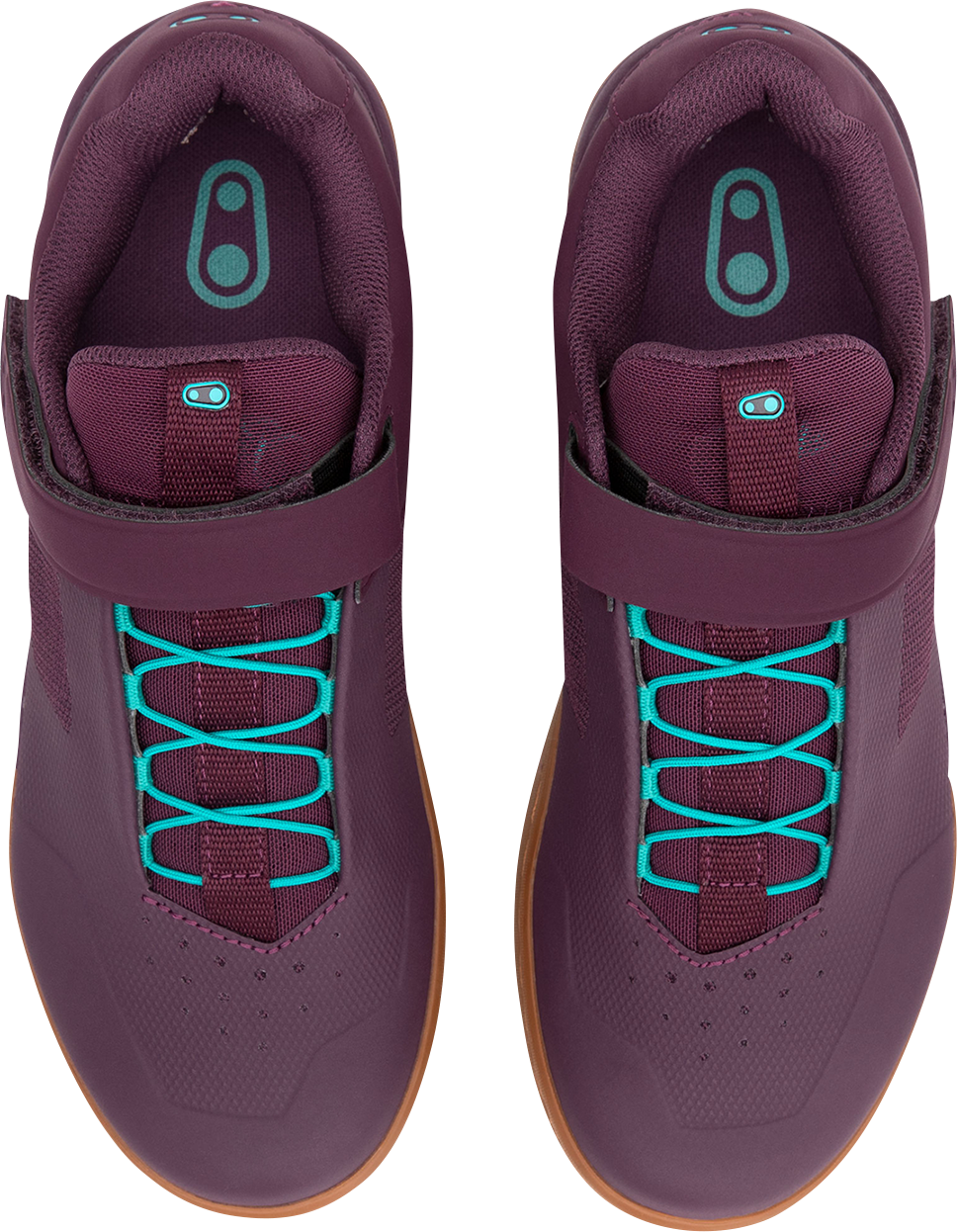CRANKBROTHERS Stamp Speed Lace Flat Shoes - Purple/Gum - US 10 STS29546A100