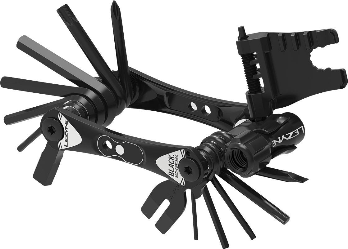 LEZYNE Rap II Multi-Tool - CO2 - 25 Tools 1MTRAPV325T04