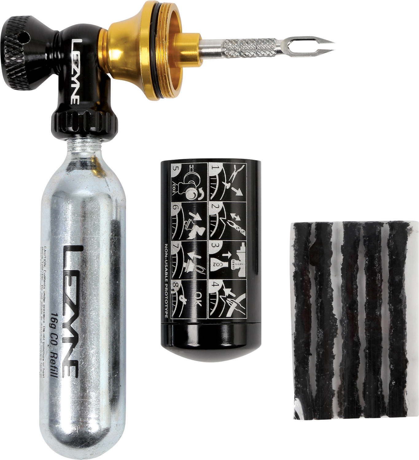LEZYNE Tubeless CO2 Blaster Head 1PKTBC2V204