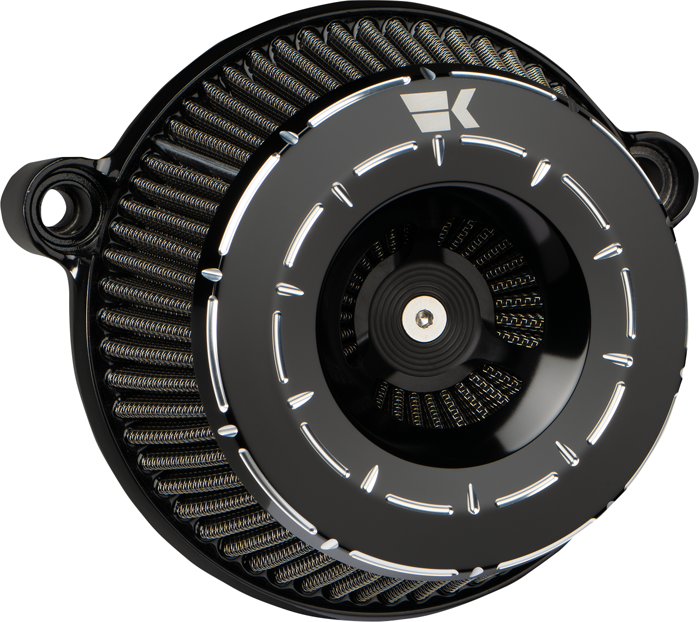 KHROME WERKS Instigator Air Cleaner - Tracer - Black - M8 250110