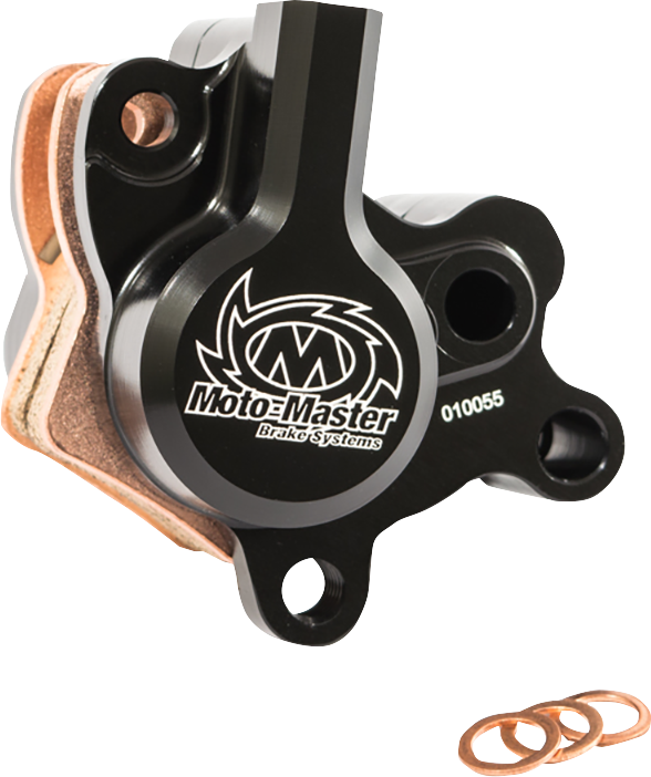 MOTO-MASTER 2 Piston Rear Caliper & Brake Pads 210104-PU