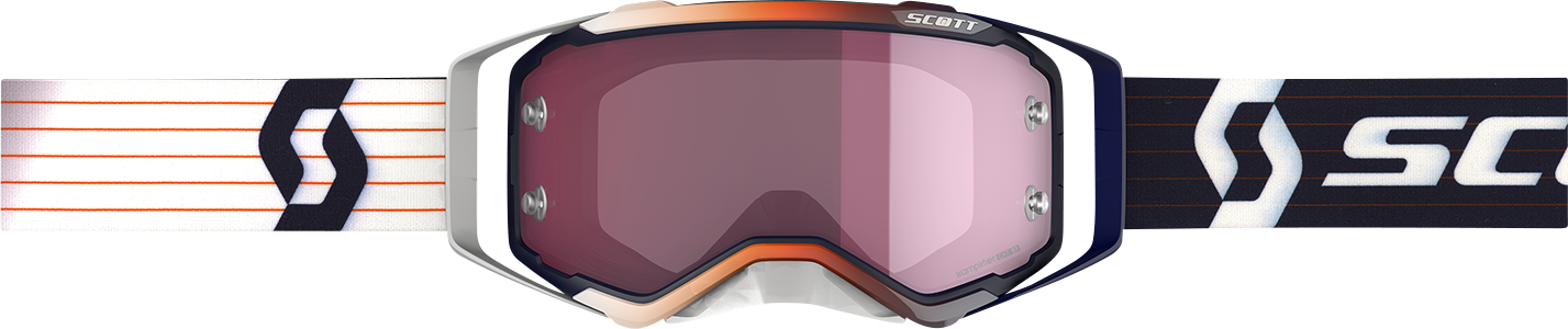 SCOTT Prospect Amplifier Goggle - Blue/White - Rose Works Lens 285536-1006352