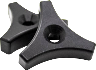 SDI Fork Cap - Adjuster Handle Set - Black SDM-2222008-B