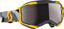 SCOTT Fury Goggle - Camo Gray/Yellow - Silver Chrome Works Lens 272828-7429269