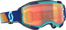 SCOTT Fury Goggle - Royal Blue/Orange - Orange Chrome Works Lens 272828-7436280
