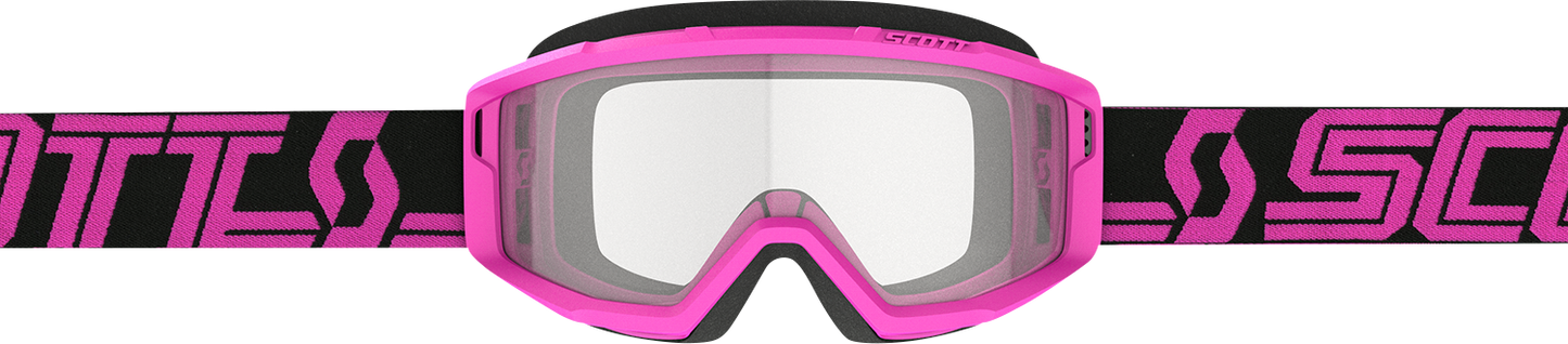 SCOTT Primal Goggles - Pink/Black - Clear 278598-1254043